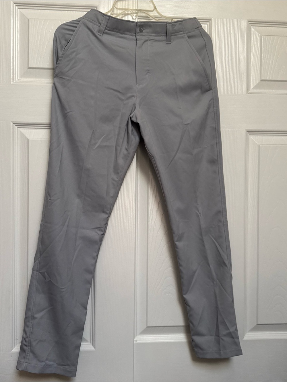 Kids  baseball Straight Fit Pants - Gray